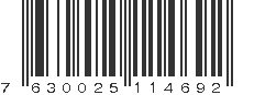 EAN 7630025114692