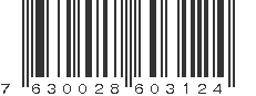 EAN 7630028603124