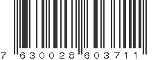 EAN 7630028603711