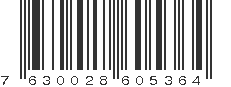 EAN 7630028605364