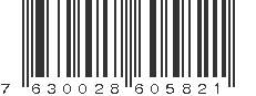 EAN 7630028605821