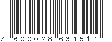 EAN 7630028664514