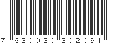 EAN 7630030302091