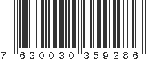 EAN 7630030359286