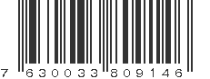 EAN 7630033809146