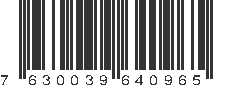 EAN 7630039640965