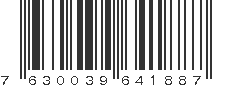 EAN 7630039641887