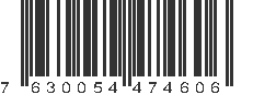 EAN 7630054474606