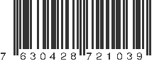 EAN 7630428721039