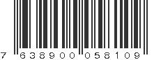 EAN 7638900058109