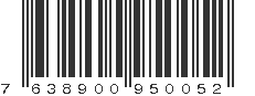 EAN 7638900950052