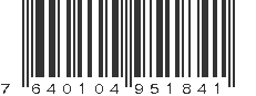 EAN 7640104951841