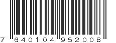 EAN 7640104952008