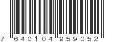 EAN 7640104959052