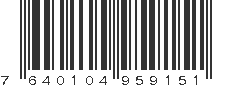 EAN 7640104959151