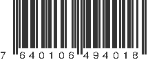 EAN 7640106494018