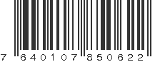 EAN 7640107850622