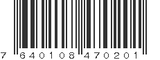EAN 7640108470201