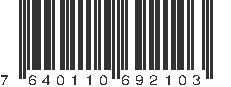 EAN 7640110692103