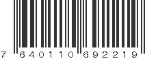 EAN 7640110692219