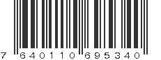 EAN 7640110695340