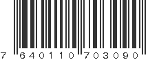 EAN 7640110703090