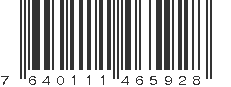 EAN 7640111465928