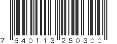 EAN 7640113250300
