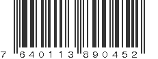 EAN 7640113890452