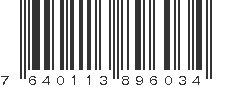 EAN 7640113896034