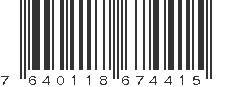 EAN 7640118674415