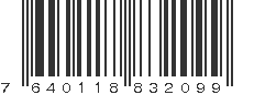 EAN 7640118832099