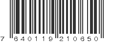 EAN 7640119210650