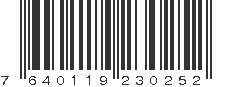 EAN 7640119230252