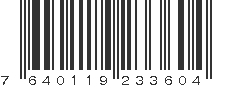 EAN 7640119233604