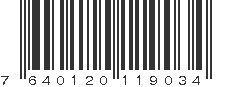 EAN 7640120119034