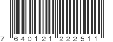 EAN 7640121222511