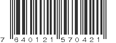 EAN 7640121570421