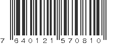 EAN 7640121570810