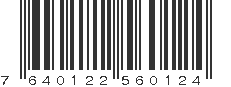 EAN 7640122560124