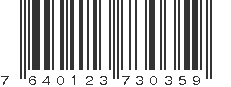 EAN 7640123730359