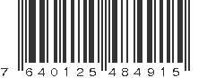 EAN 7640125484915