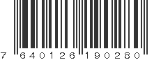 EAN 7640126190280