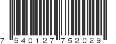 EAN 7640127752029