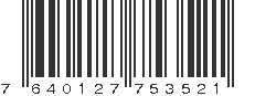 EAN 7640127753521