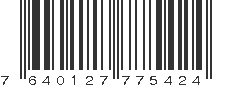 EAN 7640127775424