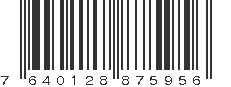 EAN 7640128875956