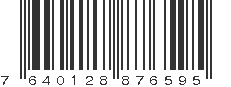 EAN 7640128876595