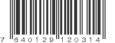 EAN 7640129120314