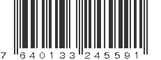 EAN 7640133245591